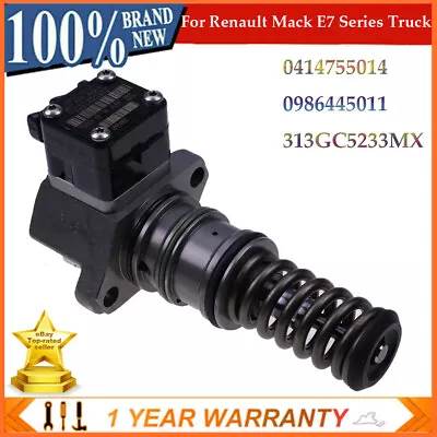 Injection Unit Pump 313GC5233MX 0414755014 0986445012 For Renault Mack E7 Trucks • $224.10