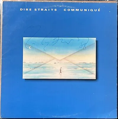 !!! Dire Straits / Mark Knopfler Signed LP Communique (autographed Vinyl Album) • $250