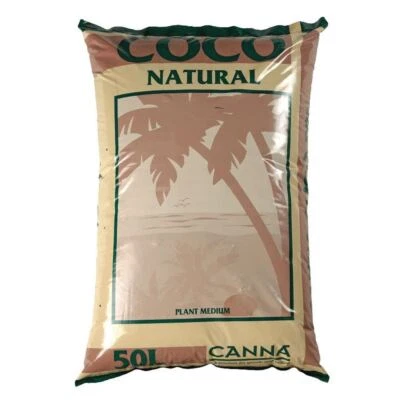 Canna Coco Natural Coir 50L Hydroponic Growing Media Soil • £17.83