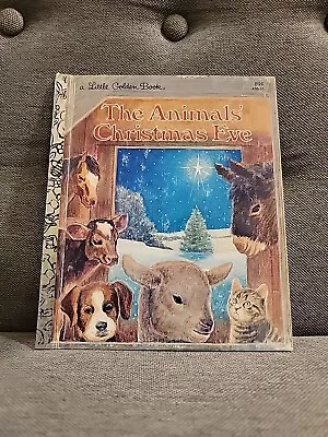 Vintage - LIttle Golden Book - 1977 The Animals' Christmas Eve 456-13 • $5