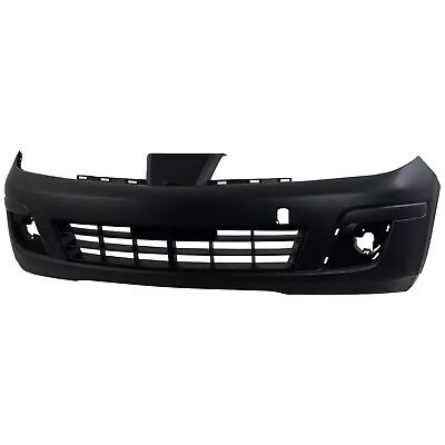 Front Bumper Cover For 2007-2012 Nissan Versa With Fog Lamp Holes Primed • $131.55