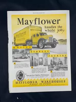 Magazine Ad* - 1948 - Mayflower Moving Co. • $8