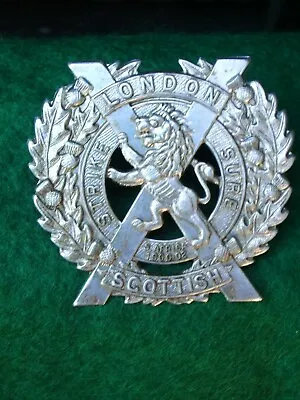 London Scottish Cap Badge • £9