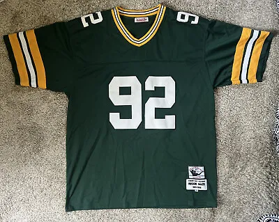 Mitchell & Ness Reggie White Pro Cut Packers Jersey Size 58 Throwback 1993-98 • $66.99