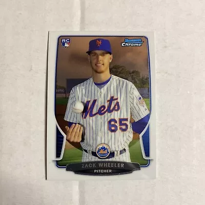 2013 Bowman Chrome Mini Zack Wheeler ROOKIE X1 • $4