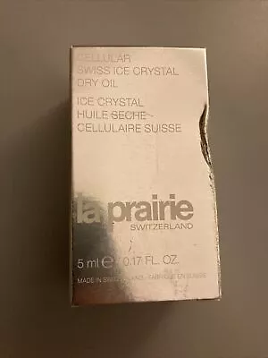 La Prairie Cellular Swiss Ice Crystal Dry Oil 5ml/.17oz New In Box • $50.99