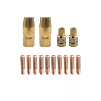 14 Pcs Consumable Parts Kit .035 For MIG Gun Fit Miller Millermatic 180 • $22.99