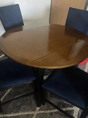 4 Chairs Table Dining Wood Set • $400