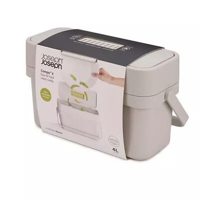 $44 • Buy Joseph Joseph Compo 4 Food Waste Caddy Stone