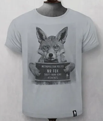 Dirty Velvet Clothing - 100% Organic Cotton 'Mr Fox' T-shirt (Small ONLY) • £17.50