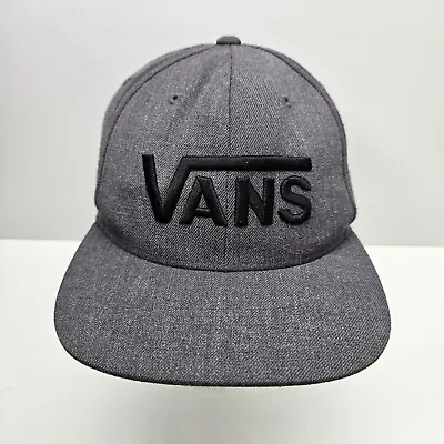 VANS Hat Cap Adjustable Grey Flat Cap • £12