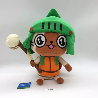 Airou N025 Monster Hunter Diary Warm Airu Village Banpresto 2010 Plush 9  Japan • $22.49