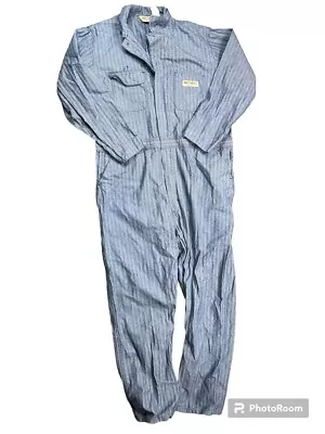 Vintage Big Mac Coveralls Striped Mens 2XL Tall Blue (B7) • $30