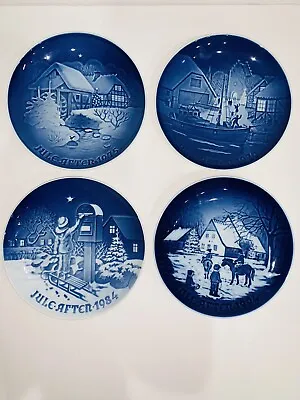 JULE AFTER 1975 1976 1984 1994 B&G COPENHAGEN DENMARK Collector Plates • $28.45