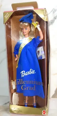 Vintage Millennium Grad Barbie Doll 1999 Mattel #25707 Damaged Box • $18.90