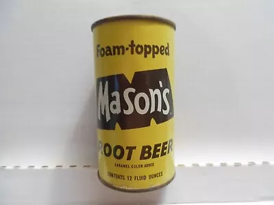 Mason's Root Beer Foam~topped Juice Tab Soda Can~mason & Mason Inc.chicagoill. • $50