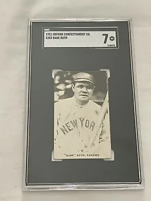 Babe Ruth Card 1921 - Highest Graded Card In The World! • $840000