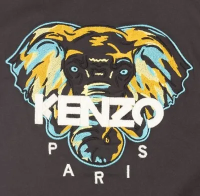 $80 • Buy Kenzo Boys Grey Elephant Jacket