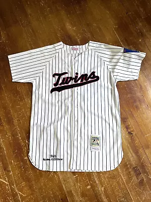 Vintage Authentic Mitchell & Ness Minnesota Twins Jersey Herman Killebrew Sz 48 • $58