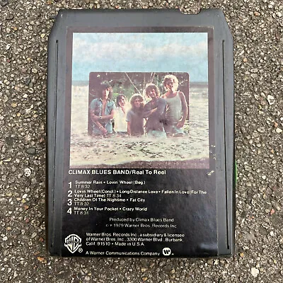 Climax Blues Band Real To Reel 8-Track 1979 Warner Bros. WB M8 3334  • $8.97