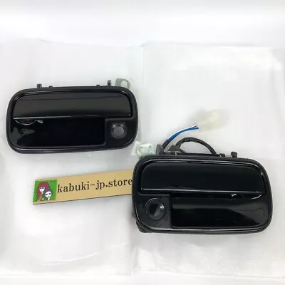 MAZDA Genuine RX-7 FC3S Outer Black Door Handle Right & Left Set OEM Japan • $200.99