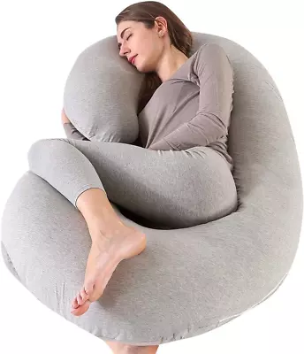 Pregnancy Pillows C Shaped Full Body Maternity Pillow Memory Foam Pregnancy Pil • $30.50