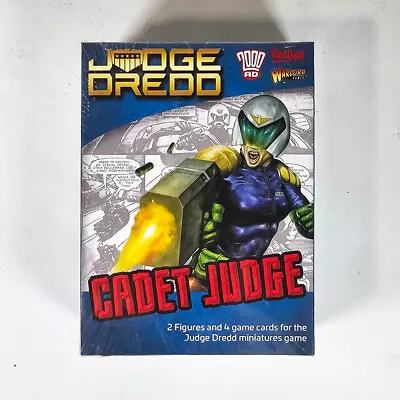 2000 AD Judge Dredd Miniatures Game Cadet Judge Warlord Games/Rebellion • $34