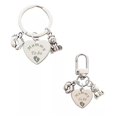  Mummy To Be  Parent To Be - Baby Pregnancy Announcement - Bag Charm - Keyring • £3.45