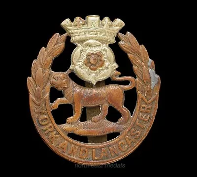 York And Lancaster Regiment Cap Badge - Modified? • £7.99