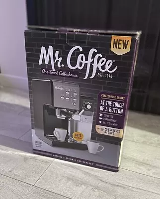 Mr. Coffee One-Touch CoffeeHouse Espresso Cappuccino Latte Machine BUMC-EM7000DS • $165