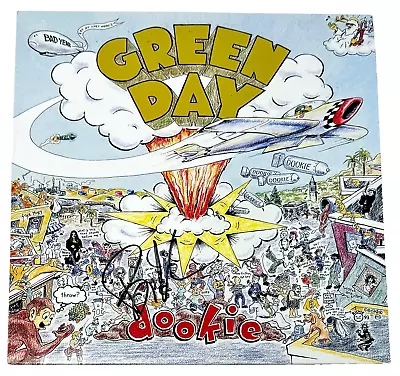 Billie Joe Armstrong Signed Autograph Green Day Dookie Vinyl Record LP BAS COA • $699.99