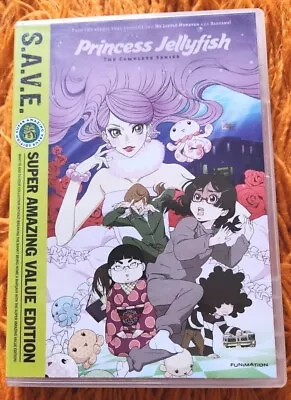 Princess Jellyfish Complete Series DVD S.A.V.E. 2012 Extra Features • $8.74