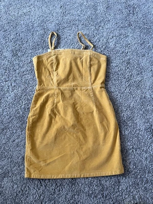 £6.90 • Buy ASOS Mustard Cord Pinafore Dress Size 8 BNWT