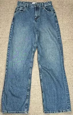 Motel Rocks Women's 5 Pocket Flared Leg Denim Jeans Size 28x32 • $49.49