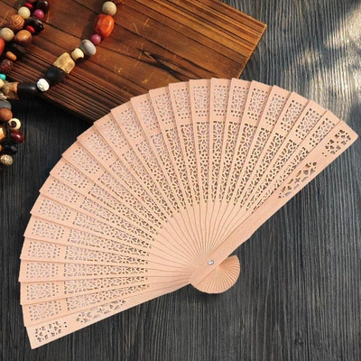 $13.38 • Buy Handheld Wooden Folding Fan Sandalwood Scented Folding Fan Hand Fans