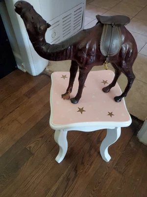 $18.95 • Buy Vintage Handmade Leather Camel Statue Figurine With Saddle, 10  Tall