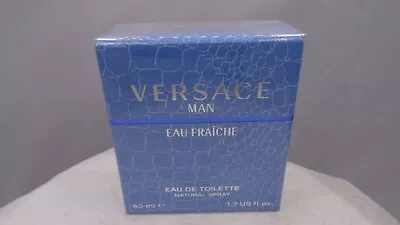 Versace Man Eau Fraiche Eau De Toilette For Men 1.7 Oz Spray For Men  • $44.85