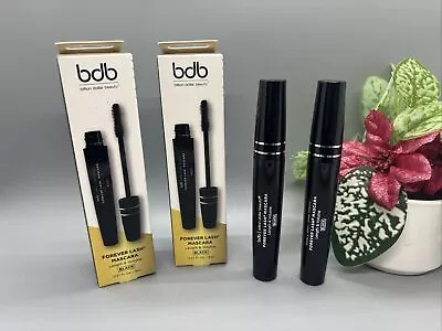 2 Bdb Billion Dollar Beauty Forever Lash Mascara BLACK 0.27 Fl Oz / 8mL NIB • $18