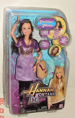 Disney 2008 HANNAH MONTANA DOLL Fashion Moves MILEY REALLY DANCES Jakks Pacific • $32