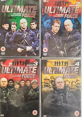 Ultimate Force - Complete Collection - Series 1-4 (Box Set) (DVD 2005) • £5.99