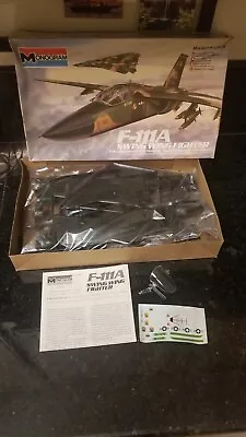 Vintage Monogram F-111a Swing Wing  1/48 Scale Plane Model Kit • $28