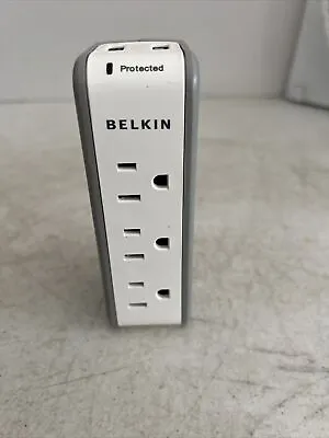 Belkin BZ103050-TVL Mini Surge Protector With USB Charger Used • $9