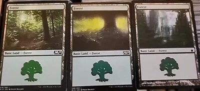 Magic The Gathering - Basic Land Forest Multiple Sets - Packs Of 25 • $3.50