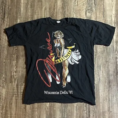 Marilyn Monroe Vintage Wisconsin Dells Graphic Shirt 90s Size Small • $29.99