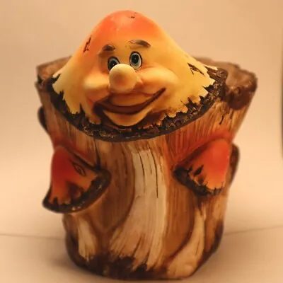 Vintage Anthropomorphic Mushroom Man Flowerpot Planter • $27