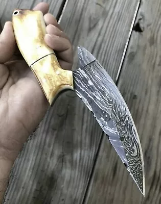 $30.56 • Buy Hunter Skinning V42 Military Damascus Steel Dagger Knife Survival Camping EDC