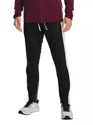 Mens Athletic Jersey Track Pants With Drawstring Elastic Waist Ankle Zipper Slim • $19.99