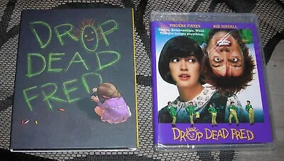 DROP DEAD FRED Blu-Ray VINEGAR SYNDROME Slipcase Slipcover Sleeve NEW Sealed • $49