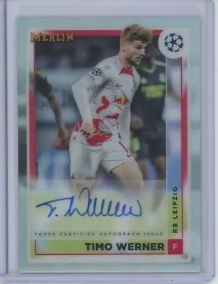 2022 Merlin Chrome UCC #AC-TW Timo Werner Autograph • $5
