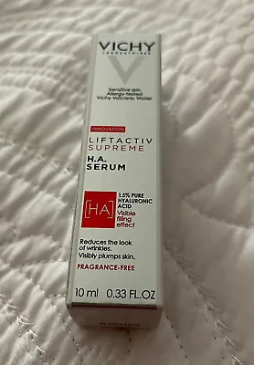 Vichy Liftactiv Supreme H.A. Serum 1.5% Hyaluronic Acid 10ml Travel Size NIB • $10